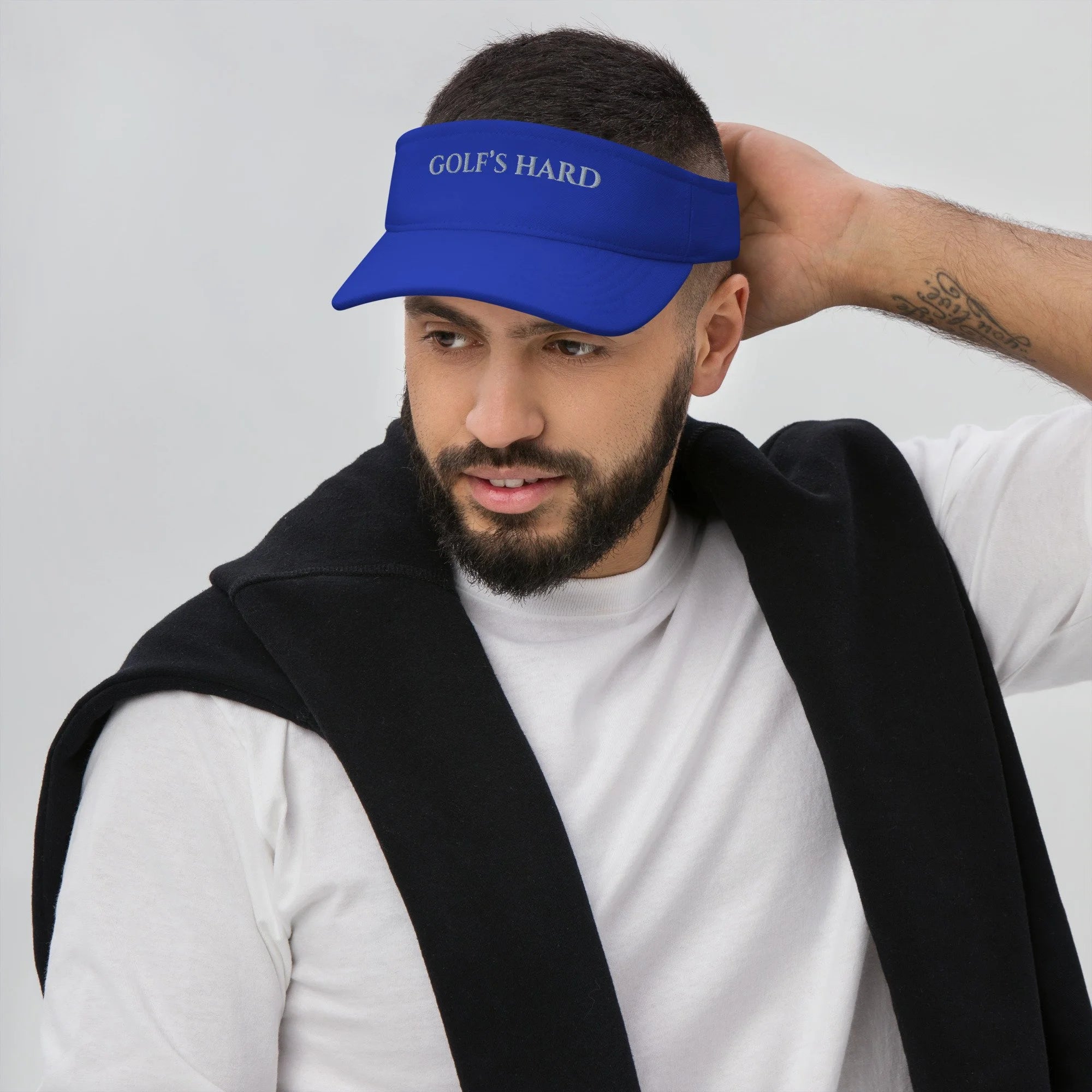 The Golf's Hard Visor